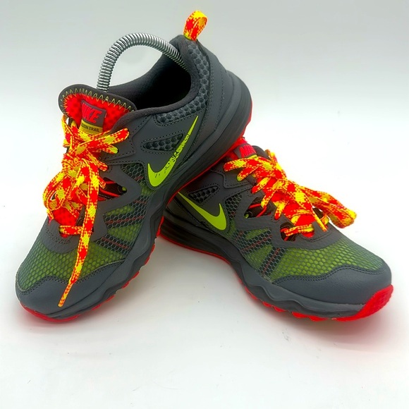 Nike Shoes - Nike Dual Fusion Trail Run Running Athletic Gray Shoes Women 652869-008 Size 7.5